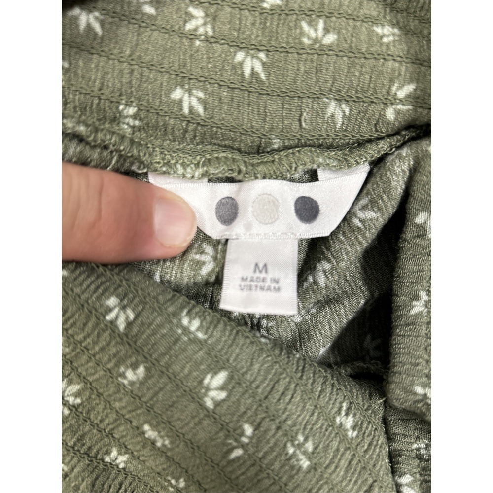 3 Dots Green Pants Size Medium Pockets - Picture 7 of 9